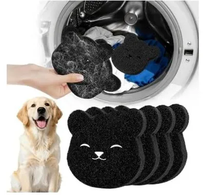 Immagine prodotto di 4 pezzi di spazzola per rimuovere il pelo degli animali dalle lavatrici