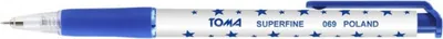 Zdjęcie produktu dla Toma, Długopis gwiazdki, automatyczny, niebieski