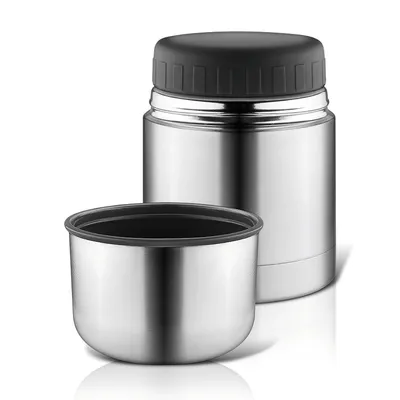 Produktbild von reer Edelstahl Warmhaltebox Deckel=Becher, 350 ml, edelstahl
