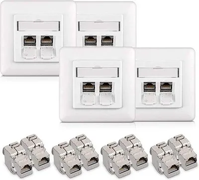 Immagine prodotto di Scatola di connessione di rete, scatola per montaggio a superficie, scatola di rete universale / scatola di rete