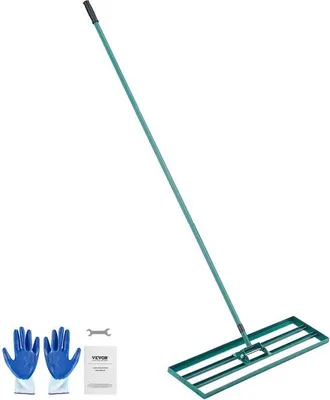 Produktbild von Famanu Rasenrechen 914 x 254 mm - Aluminiumlegierung und Q235 Stahl