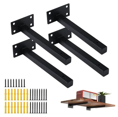 Immagine prodotto di Set di 4 supporti angolari per scaffali, 35 cm