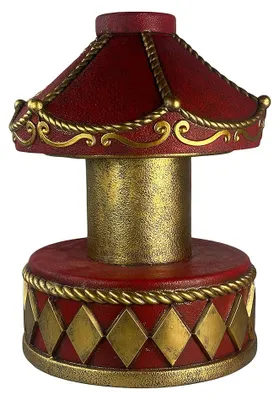 Immagine prodotto di Clayre & Eef, carosello decorativo, rosso, Vetroceramica