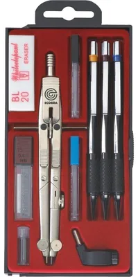 Produktbild von Ecobra Schnellverstellzirkel-Set