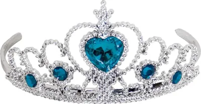 Produktbild von Kinder-Diadem mit blauen Glassteinen – Der Traum für kleine Prinzessinnen