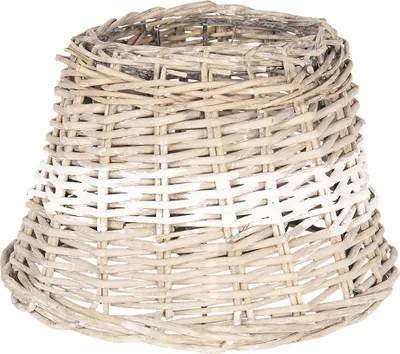 Produktbild von Clayre & Eef Lampenschirm Ø 23x16 cm Beige Rattan
