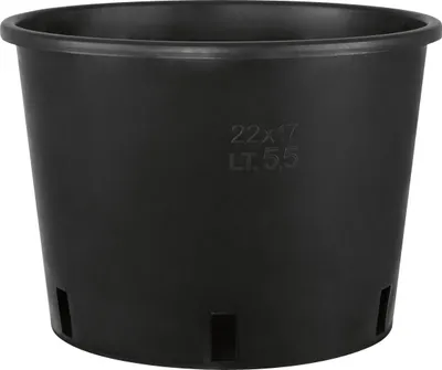 Produktbild von Geli Pflanzcontainer Ø 22 x 25 cm schwarz