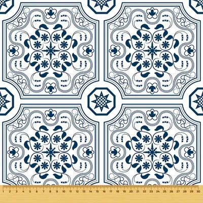 Obrázok produktu pre OUTDOOR DECOSTOFFE OXFORD - Motív Portugalsko geometrický vzor I DR050
