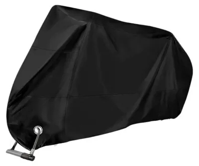 Obrázek produktu pro Verk 10174 Ochranná plachta na kolo, motorku 215 x 130 cm, vel.XL, černá