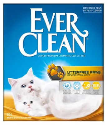 Produktbild von Ever Clean Litterfree Paws Katzenstreu 10L mit Duftstoffen