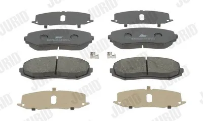 Produktbild von JURID Bremsbeläge Satz Vorne für SUZUKI Grand Vitara II SUV (JT, TE, TD) 572584J