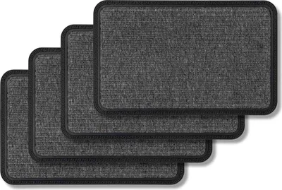 Produktbild von Astra Fußmatte Außen BORDER STAR 4ER SET Grau 50 x 80 cm