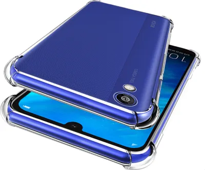 Image de Huawei Y5 2019 Case, Transparent Soft TPU Bumper, Shockproof Protective Case for Huawei Y5 2019
