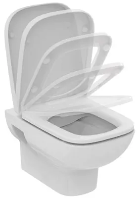 Produktbild von Ideal Standard WC-Paket i.life A randlos mit WC-Sitz softclose, weiß