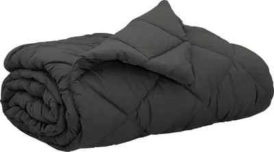Produktbild von Sommerdecke Anthrazit 200 x 200 cm Mikrofaser
