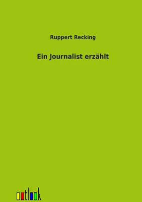 Produktbild von Ein Journalist erzählt