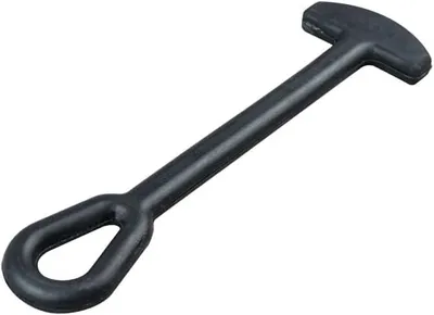 Produktbild von Gummistropfen, 250 mm in Schwarz (10 Stück)