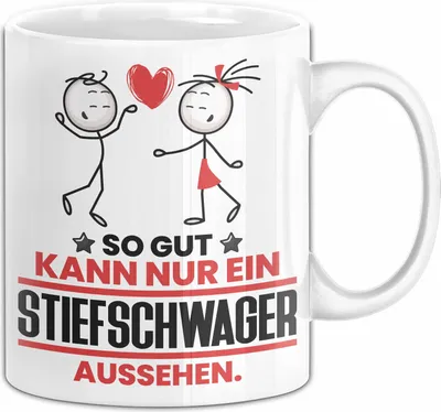 Produktbild von Stiefschwager Geschenk Tasse So Gut Kann Nur Ein Stiefschwager Aussehen Geschenkidee Kaffee-Becher (Weiß)