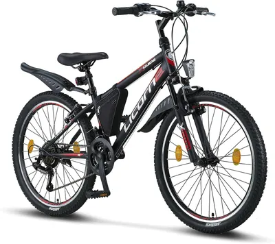 Productafbeelding van Mountainbike voor volwassenen en kinderen met 21 versnellingen en vorkvering