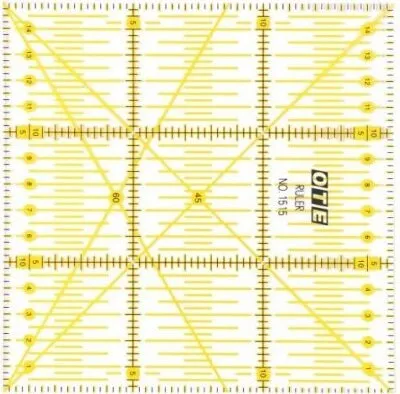 Obrázok produktu pre Rastrové pravítko OLFA OTE 15x15 cm