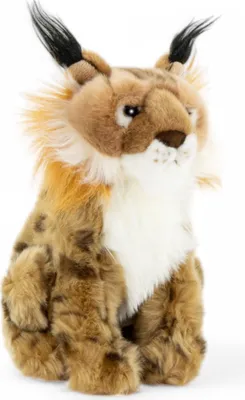 Image de Carl Dick Lynx assis env. 25cm, peluche, animal en peluche, doudou 3716