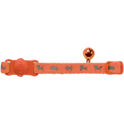Produktbild von Hunter Katzenhalsband Neon Nylon orange Sicherheitsverschluss