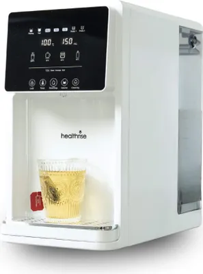 Produktbild von Health Rise Pure Water Basic | Umkehrosmose Wasserfilter | 7 Liter Tank | Heißwasserfunktion | für Haushalt & Büro