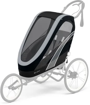 Produktbild von Cybex Zeno Seat Running Trailer für Fahrrad Cybex Sports All Black
