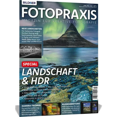 Produktbild von FOTOPRAXIS - Das Magazin für kreative Fotografie - Heft-Nr. 3/26 (Landschaft & HDR)