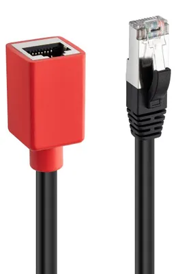 Immagine prodotto di Lindy 0,2m RJ45 Kat6A KabelCAT 6A-Koppler