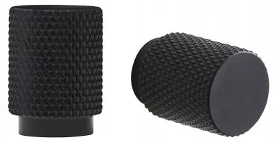 Produktbild von INSPIRE Axel Möbelknauf Zylinder 18 x 25 mm Schwarz 2 Stück