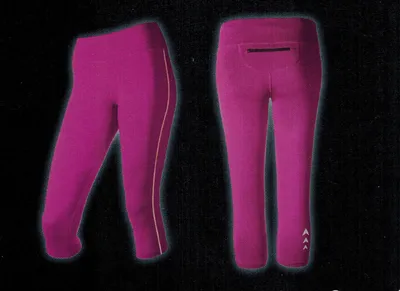 Produktbild von Damen Capri-Laufhose Crivit Lila S 36/38