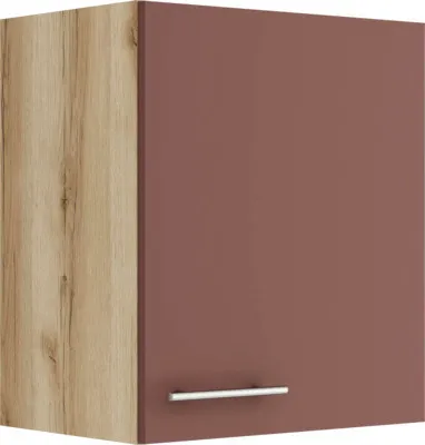 Produktbild von Optifit Hängeschrank Bari407 BxTxH 50 x 34,6 x 57,6 cm rostrot matt zerlegt Anschlag reversibel KUBA O506-9+