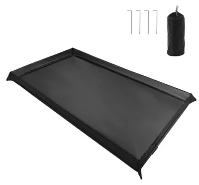 Image de Bâche de sol imperméable pour camping, en tissu Oxford 210D