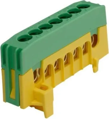 Produktbild von Pollmann Schutzleiterklemme PE7-F2 GN 2020267