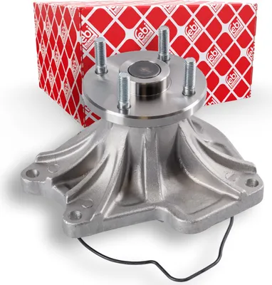 Produktbild von FEBI BILSTEIN Kühlmittelpumpe Wasserpumpe für MITSUBISHI Canter (FB7, FB8, FE7, FE8) 7.Generation 47455
