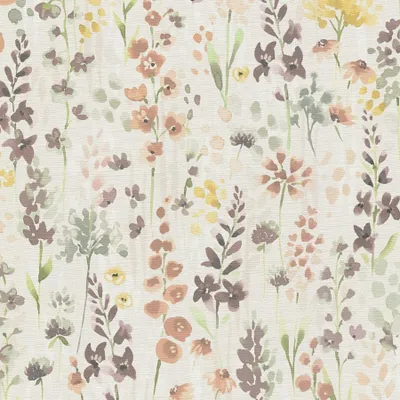 Produktbild von Florale Tapete Aquarelloptik Braun Beige – Blumen Vliestapete natürlich verspielt AS-Creation (KG-174488)
