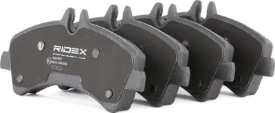 Produktbild von RIDEX Bremsbeläge Satz Hinten passend für MERCEDES-BENZ SPRINTER 3,5-t Kasten (906) 402B0552