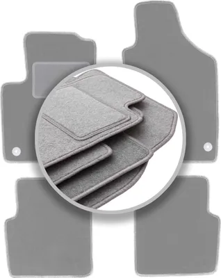 Image de Tapis de sol gris pour : Fiat 500 FL à hayon (2013-2019)