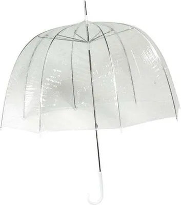 Produktbild von Impliva Impliva Kuppelschirm - 75cm Durchmesser - Transparent