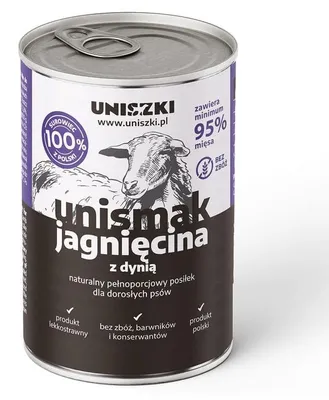 Obrázek produktu pro Karma dla psów Uniszki Unismak Jagnięcina 400 g