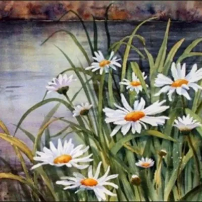 Produktbild von NORIMPEX Kleiner Ofen nach Zahlen Blumen 40x50cm