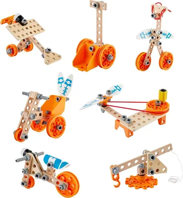 Obrázek produktu pro Hape Deluxe Experiment Kit, Stavba, 4 rok/roky, Vícebarevný
