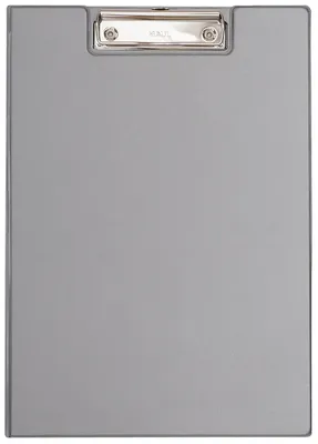 Produktbild von MAUL Schreibmappe A4 Hochformat Karton Folie silber