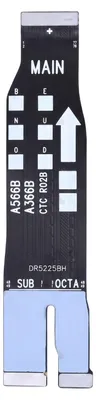 Productafbeelding van Samsung, flexibele kabel voor het moederbord, verbindingskabel voor Galaxy A37 5G servicepakket, zwart
