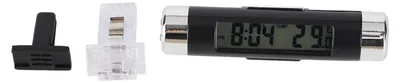 Produktbild von Multifunktionale elektronische Autouhr mit Thermometer, LED-Hintergrundbeleuchtung und Digitalanzeige