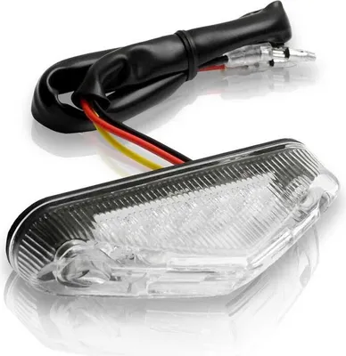 Obrázok produktu pre Zadné svetlo LED číre sklo 83x22mm univerzálne