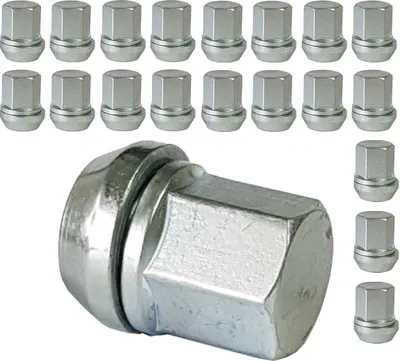 Image de 20x décalage du cercle de trous écrou M12x1,25 60° cône SW19 compatible avec