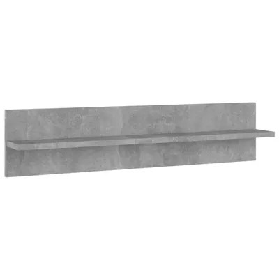 Produktbild von "im Sonderangebot"Wandregal, 2er Set,bis zu 10 kg - Schweberegal schlichte Design - Hängeregal - Betongrau 80x11,5x18 cm Holzwerkstoff DEMöbel 1269593