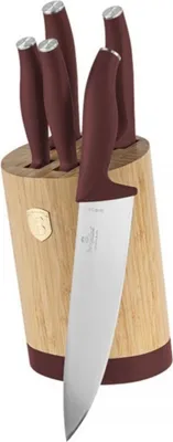 Obrázek produktu pro Sada nožů Berlingerhaus se stojanem Bamboo 6 ks Leonardo Collection